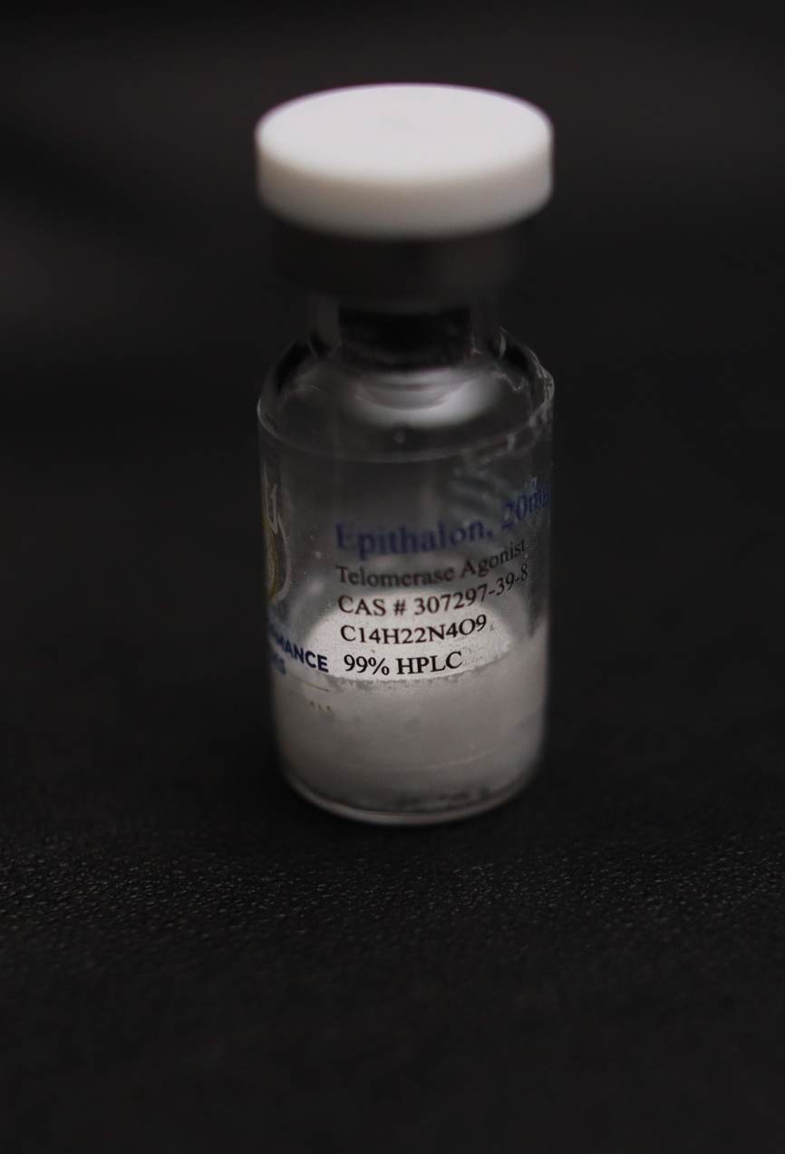 Epitalon 20mg, 99% HPLC, Research use only. Not for human or veterinary use.